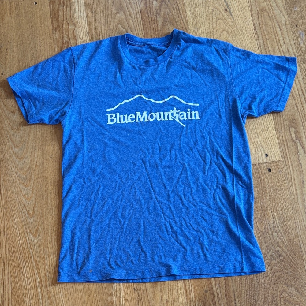 Men's Blue Mountain Tshirt, Size S